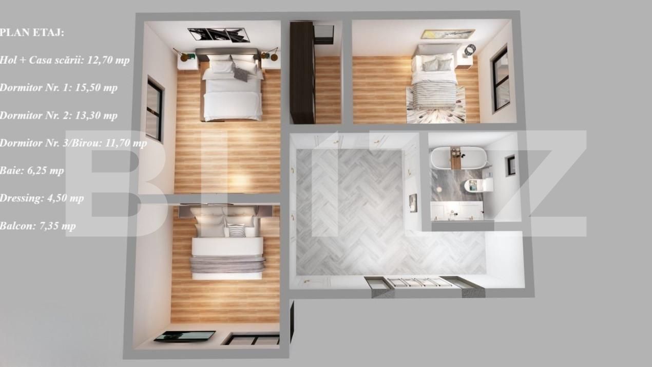 Casa de vânzare 4 camere Șișești - 163029CV | BLITZ Târgu Jiu | Poza3