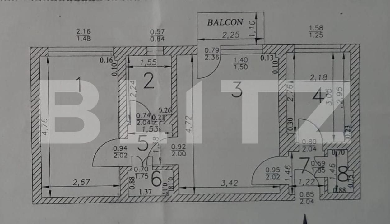 Apartament de vânzare 2 camere 1 Mai - 181543AV | BLITZ Târgu Jiu | Poza1
