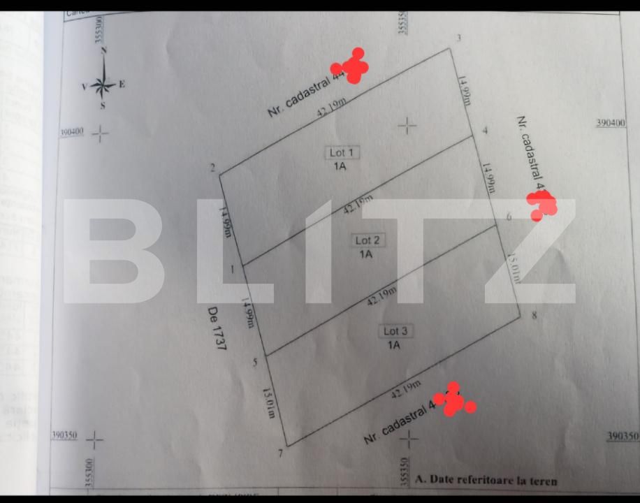 Teren de vânzare Exterior Vest - 182364TV | BLITZ Târgu Jiu | Poza3