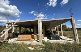 Casa  in constructie 300 mp, teren 5000 mp, zona Ursati 