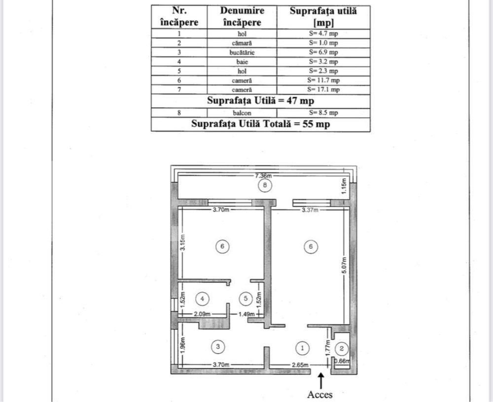 Apartament de vânzare 2 camere Central - 103042AV | BLITZ Târgu Mureș | Poza7