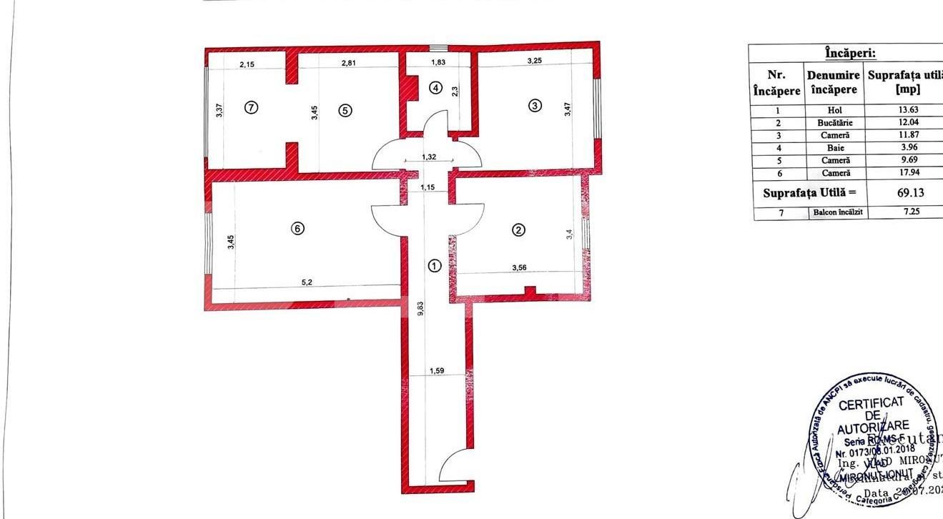 Apartament de vânzare 3 camere Tudor - 103122AV | BLITZ Târgu Mureș | Poza9