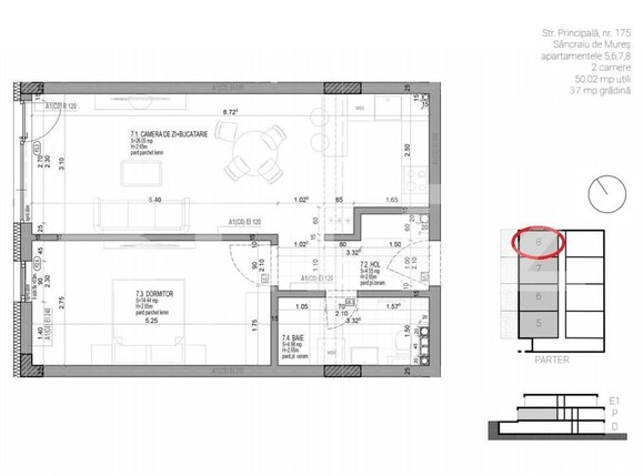 Apartament de vânzare 2 camere Sâncraiu de Mureș - 109903AV | BLITZ Târgu Mureș | Poza2