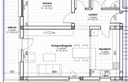 Apartament de 3 camere, Panorama Residence Mureș, 59 mp, decomandat, bloc nou