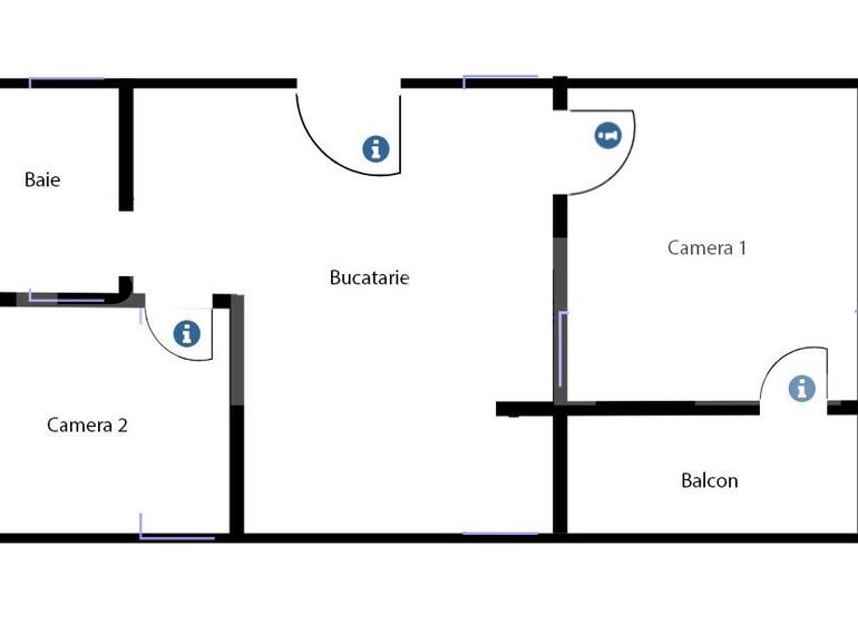 Apartament de închiriat 2 camere Tudor - 120687AI | BLITZ Târgu Mureș | Poza1