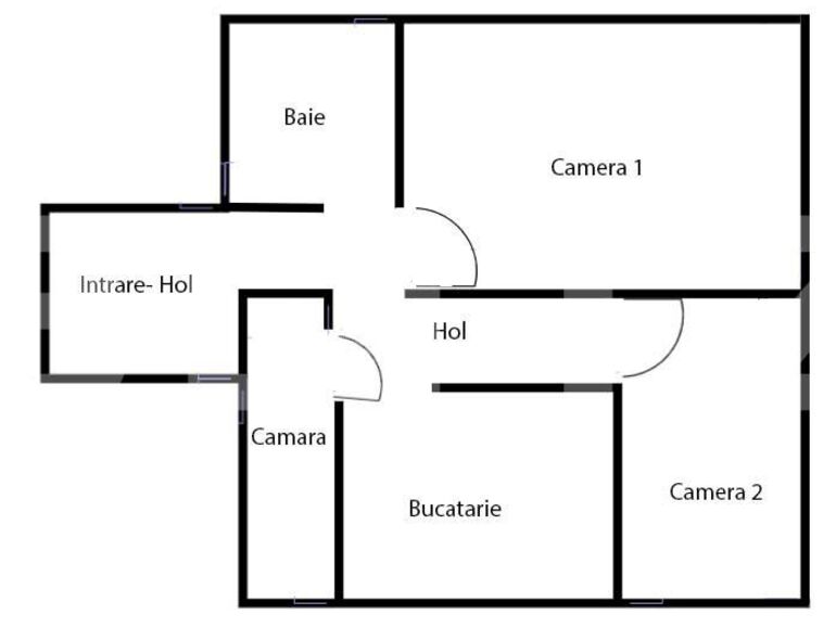 Apartament cu 2 Camere în Tg. Mureș - Rovinari  Târgu Mureș | Poza1
