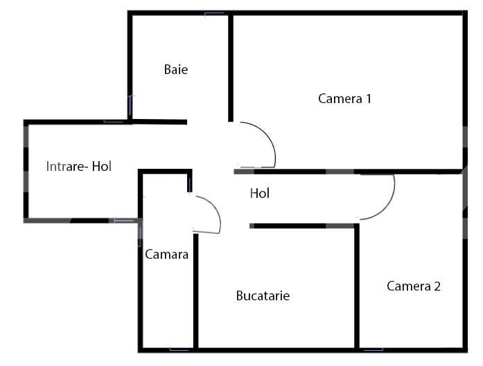 Apartament cu 2 Camere în Tg. Mureș - Rovinari  Târgu Mureș | Poza1