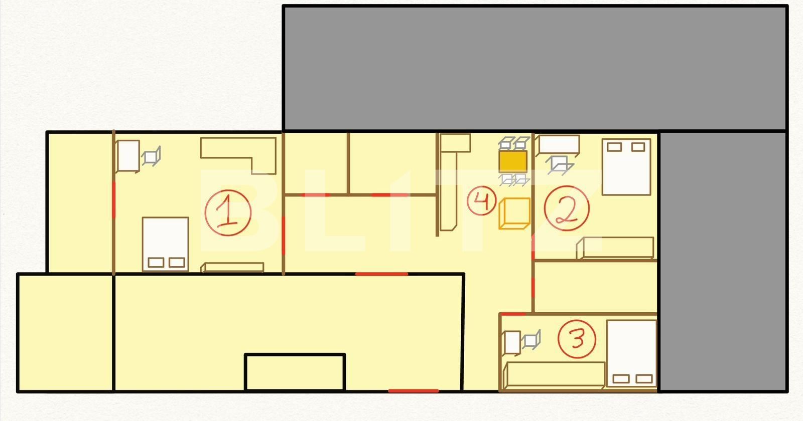Apartament de închiriat 3 camere 7 Noiembrie - 123361AI | BLITZ Târgu Mureș | Poza16