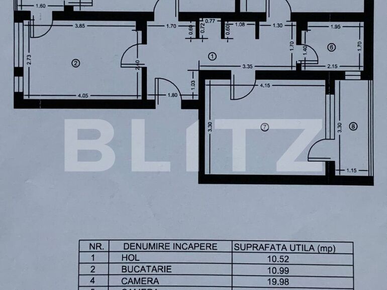 Apartament de vânzare 3 camere Aleea Carpati - 134514AV | BLITZ Târgu Mureș | Poza1
