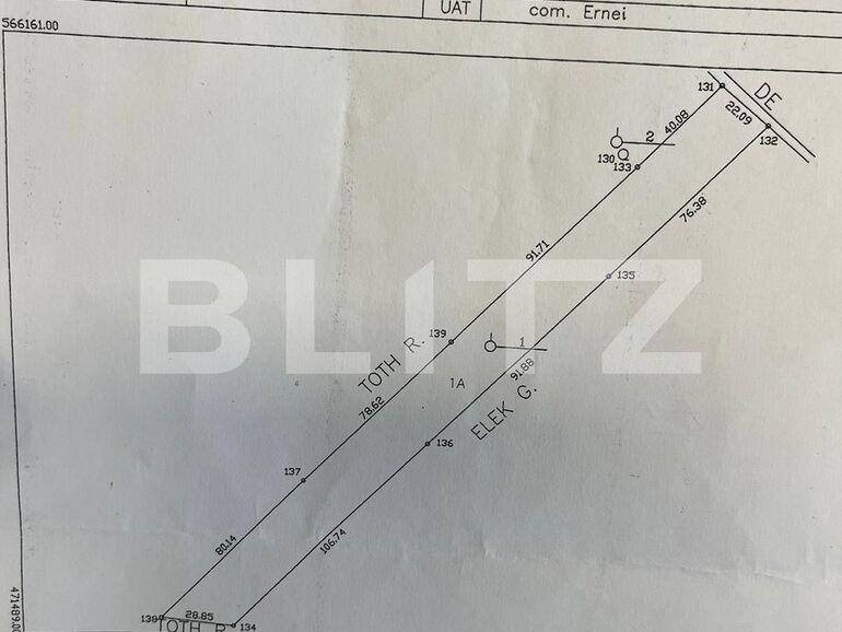 Teren de vânzare Ernei - 135730TV | BLITZ Târgu Mureș | Poza1