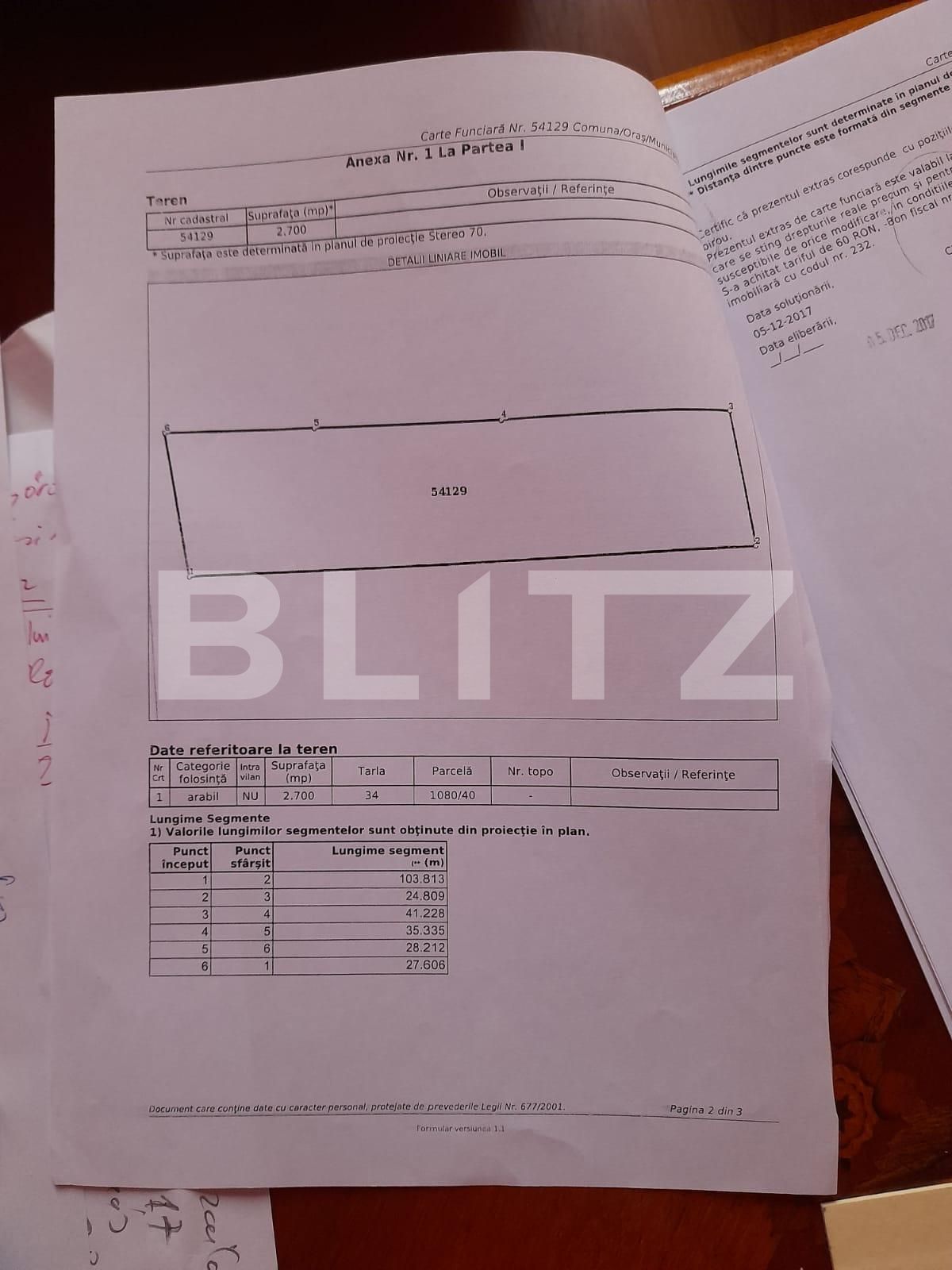 Teren de vânzare Corunca - 137024TV | BLITZ Târgu Mureș | Poza1