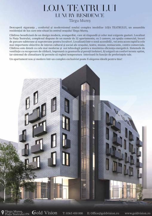 Apartament de vânzare 2 camere Ultracentral - 141083AV | BLITZ Târgu Mureș | Poza1