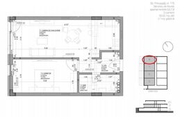 Apartament 2 camere, 50 mp, bloc nou in Sancraiu de Mures.