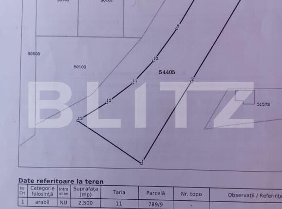 Teren de vânzare Livezeni - 144113TV | BLITZ Târgu Mureș | Poza1