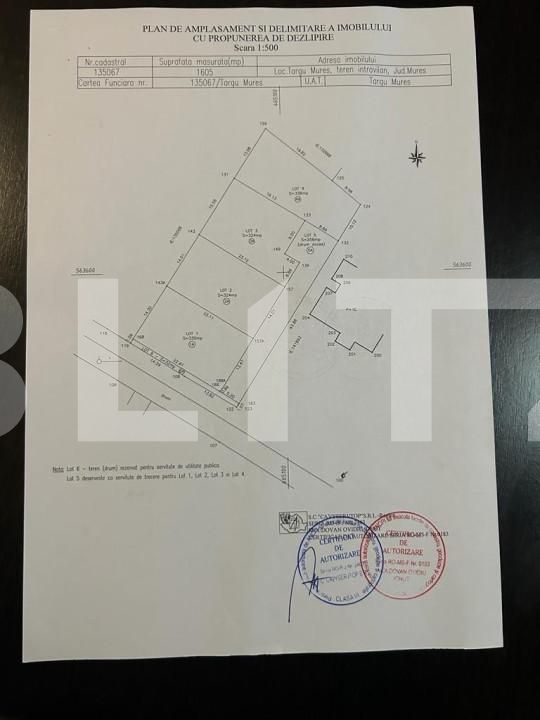 Teren de vânzare Unirii - 145679TV | BLITZ Târgu Mureș | Poza2