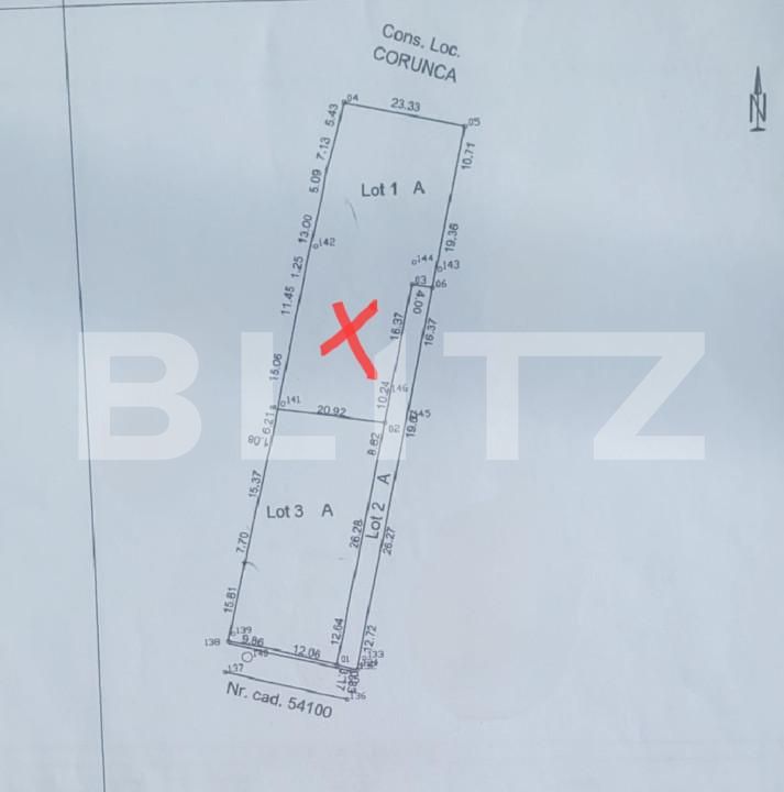Teren de vânzare Corunca - 150037TV | BLITZ Târgu Mureș | Poza4
