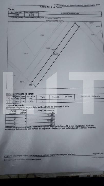 Teren de vânzare Curteni - 150102TV | BLITZ Târgu Mureș | Poza2
