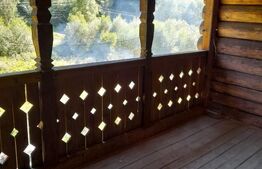 Cabana din busteni bruti 5 camere Salard