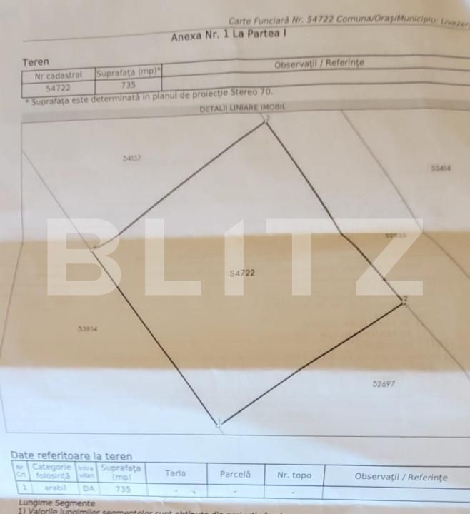 Teren de vânzare Livezeni - 163143TV | BLITZ Târgu Mureș | Poza2