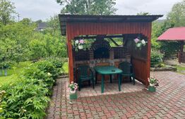 Casă de lemn cu teren generos – 1500 mp în Cerghid, liniște și natură