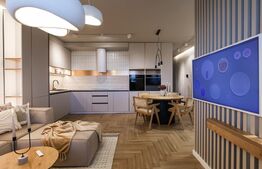 Apartament 3 camere ULTRA-LUX, 75mp , Mobilat&Utilat Complet + Parcare subterana