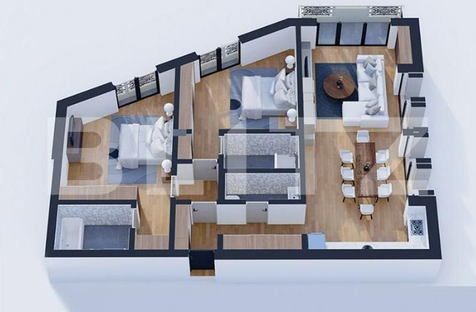 Apartament de vânzare 3 camere Central - 175413AV | BLITZ Târgu Mureș | Poza1