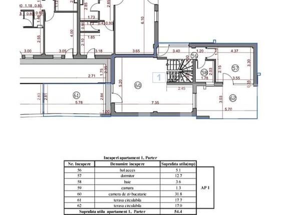 Apartament de vânzare 3 camere 7 Noiembrie - 187525AV | BLITZ Târgu Mureș | Poza2