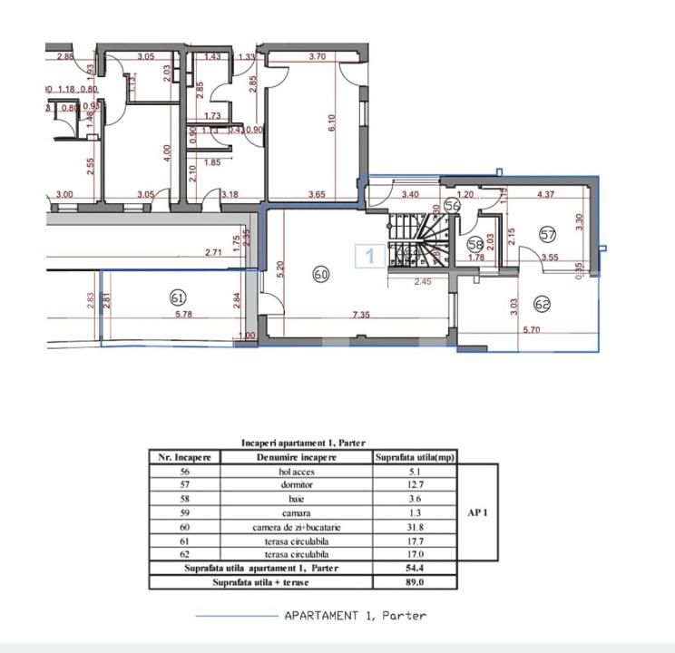 Apartament de vânzare 3 camere 7 Noiembrie - 187525AV | BLITZ Târgu Mureș | Poza2