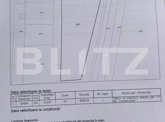 Teren de vânzare Reghin - 188649TV | BLITZ Târgu Mureș | Poza5