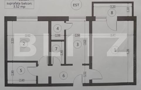 Apartament de vânzare 2 camere Tudor - 189916AV | BLITZ Târgu Mureș | Poza9