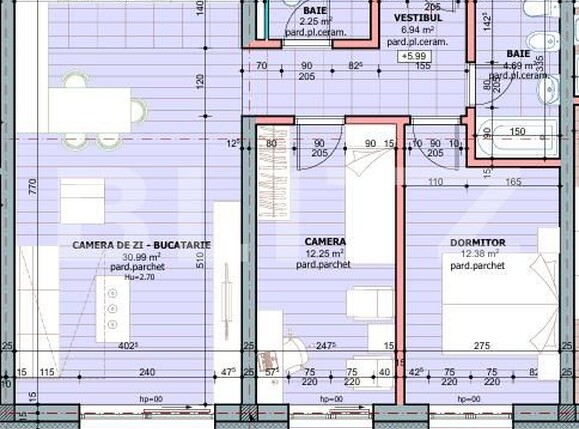 Apartament de vânzare 3 camere Tudor - 190878AV | BLITZ Târgu Mureș | Poza2