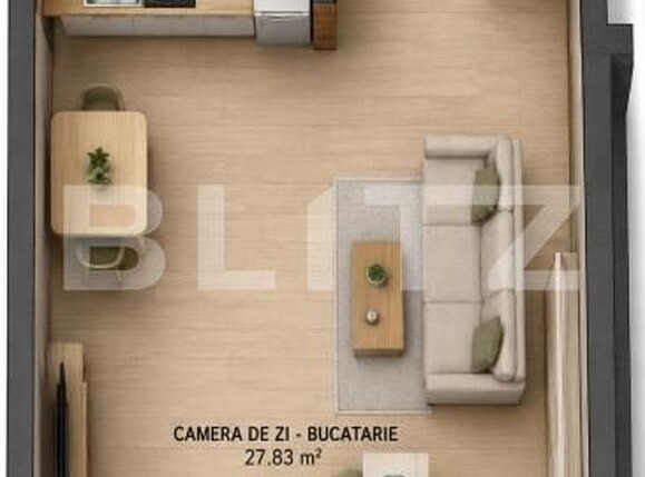 Garsonieră de vânzare Tudor - 190888AV | BLITZ Târgu Mureș | Poza1