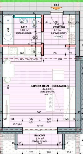 Garsonieră de vânzare Tudor - 190888AV | BLITZ Târgu Mureș | Poza2
