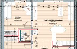 Bloc Nou artament cu 3 Camere Parter nr.3
