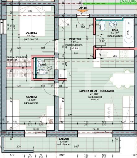 Apartament de vânzare 3 camere Tudor - 190892AV | BLITZ Târgu Mureș | Poza2