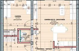 Apartament 3 camere, 66.22 mp, zona Tudor 