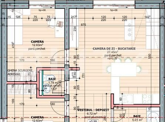 Apartament de vânzare 3 camere Tudor - 190893AV | BLITZ Târgu Mureș | Poza2