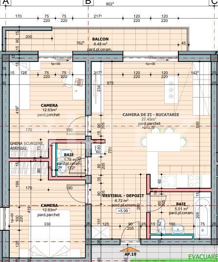 Apartament de vânzare 3 camere Tudor - 190893AV | BLITZ Târgu Mureș | Poza2