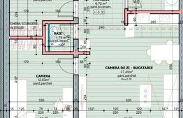 Bloc Nou Apartament cu 3 camere Parter nr 2 