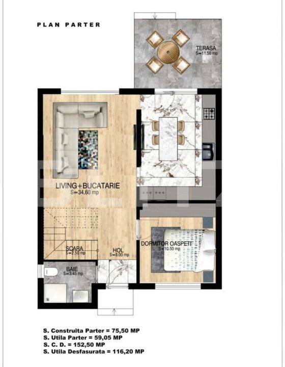 Casa de vânzare 4 camere Sâncraiu de Mureș - 199080CV | BLITZ Târgu Mureș | Poza3