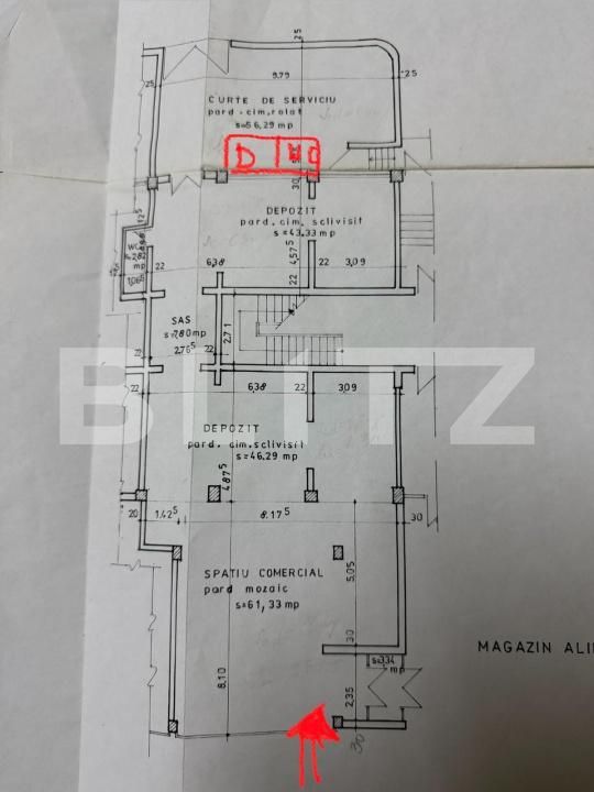 Spațiu comercial de închiriat Diamant - 199158SIC | BLITZ Târgu Mureș | Poza6