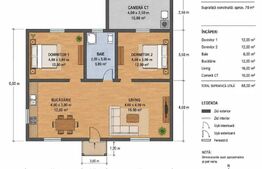 Casa de vacanta, 68mp, zona Suseni