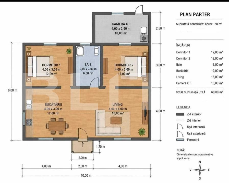 Casa de vânzare 3 camere Suseni - 199817CV | BLITZ Târgu Mureș | Poza3