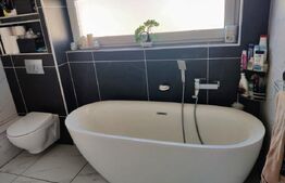 Casă tip duplex P+M, construită în 2019, 136 mp, teren de 250 mp – zona Budiului