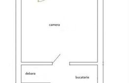 Apartament cu 1 cameră, 36 mp, zona Tudor