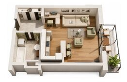 Studio Nou Cu Terasă | 44,40 Mp Utili | Târgu Mureș