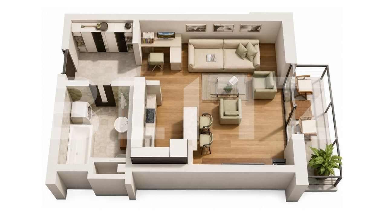 Garsonieră de vânzare Tudor - 203522AV | BLITZ Târgu Mureș | Poza4