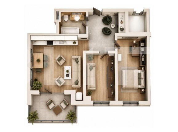 Apartament de vânzare 3 camere Tudor - 204157AV | BLITZ Târgu Mureș | Poza3
