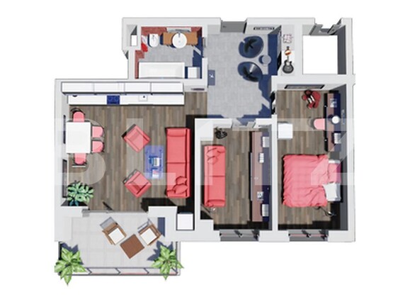 Apartament de vânzare 3 camere Tudor - 204157AV | BLITZ Târgu Mureș | Poza4