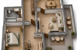 Apartament 2 camere, 63.60 mp, zona Livezeni 